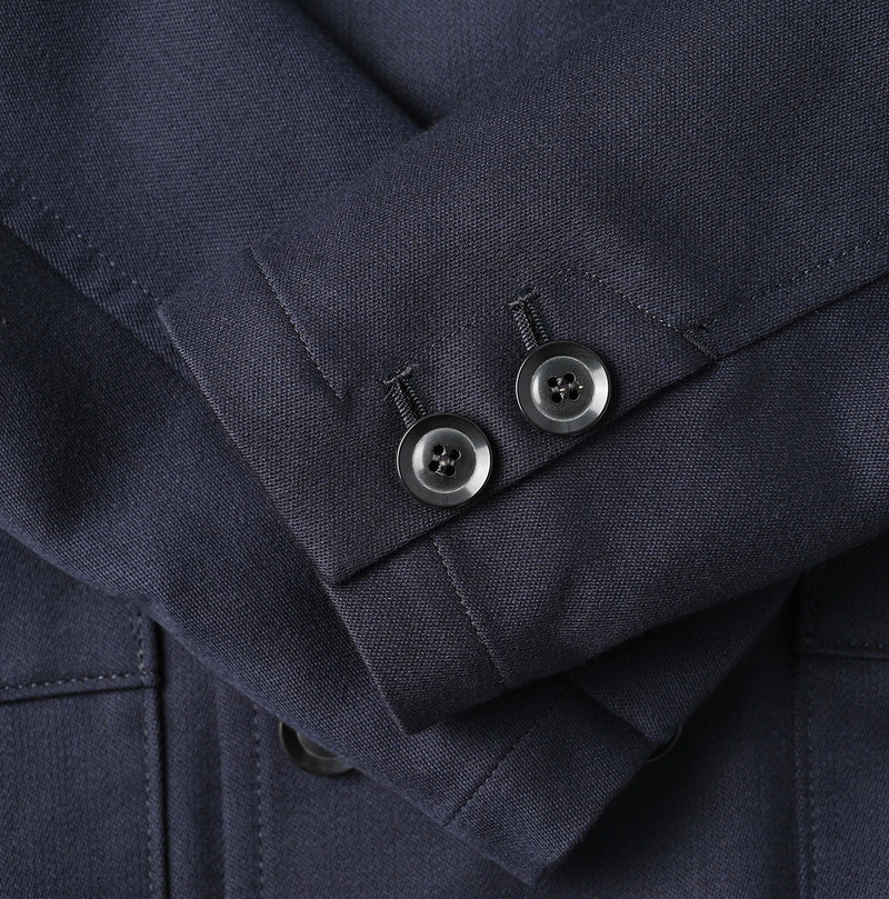 45R Wool Cotton Venetian Annie Double Jacket - Image 14