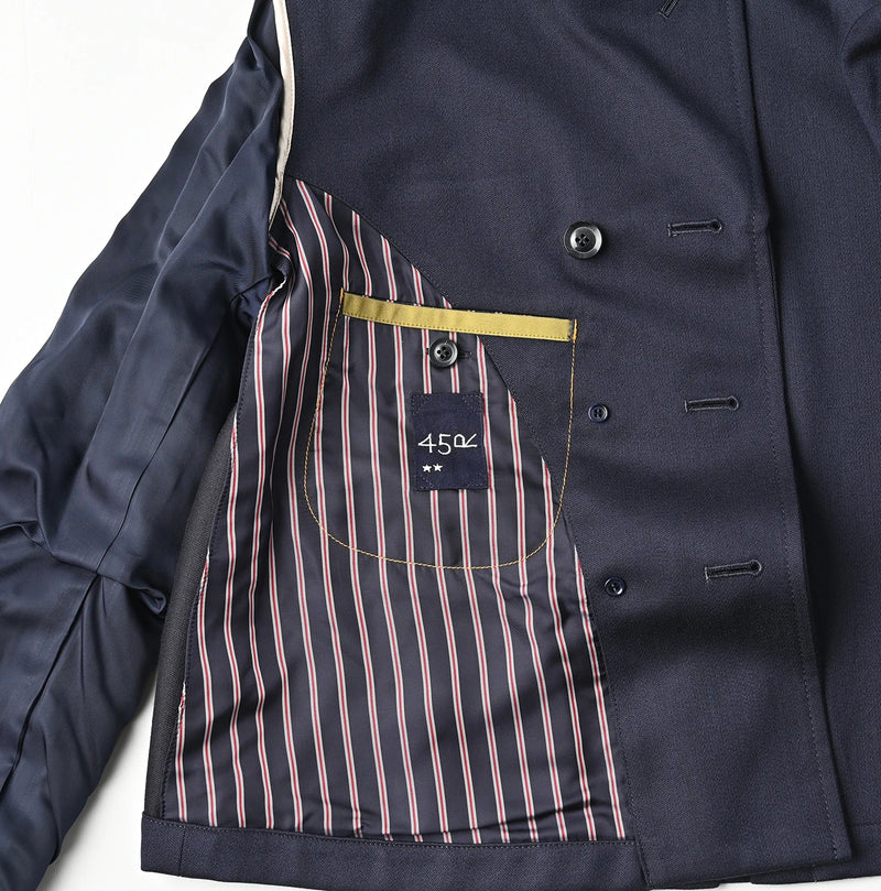45R Wool Cotton Venetian Annie Double Jacket - Image 16