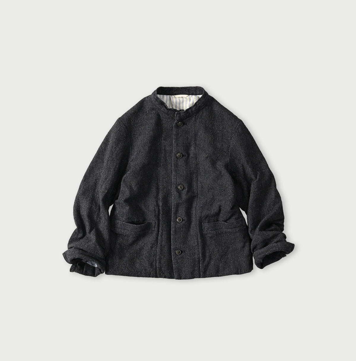 45R Indigo Cotton Tweed Petit Coverall