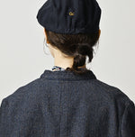 45R Indigo Cotton Tweed Petit Coverall