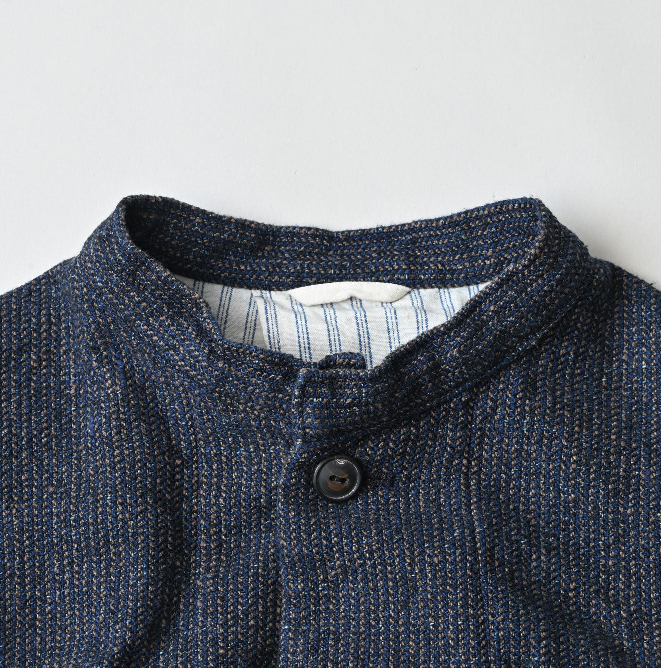 45R Indigo Cotton Tweed Petit Coverall - Image 12