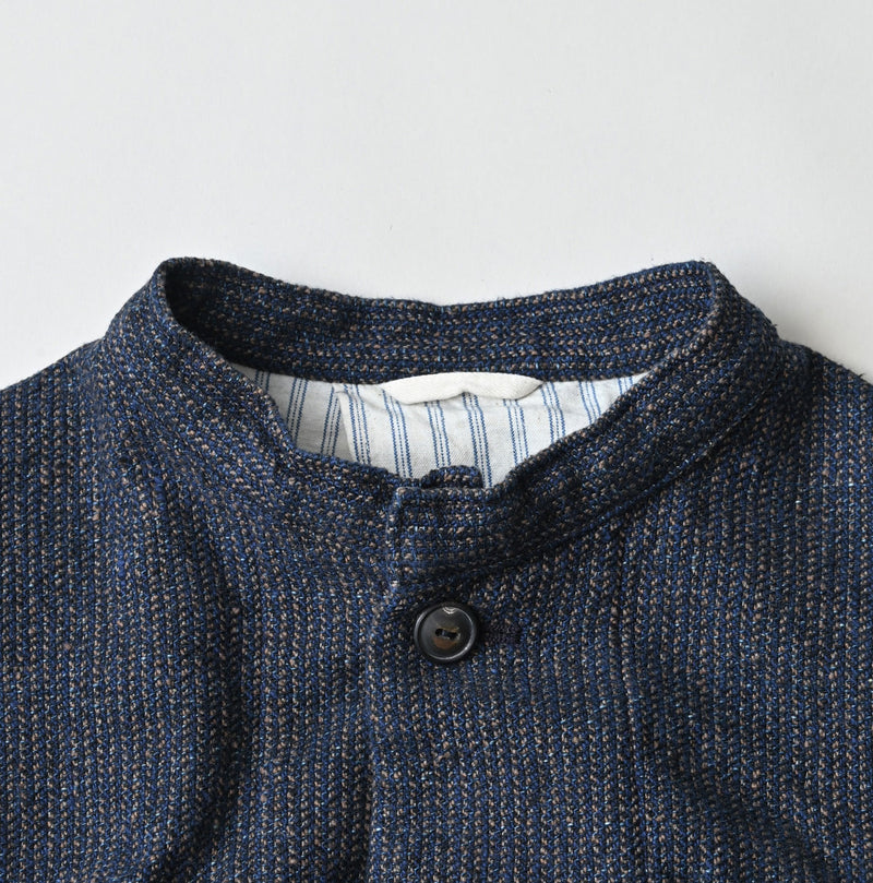 45R Indigo Cotton Tweed Petit Coverall - Image 12