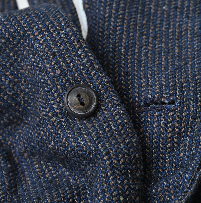 45R Indigo Cotton Tweed Petit Coverall - Image 14