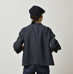 45R Indigo Cotton Tweed Petit Coverall