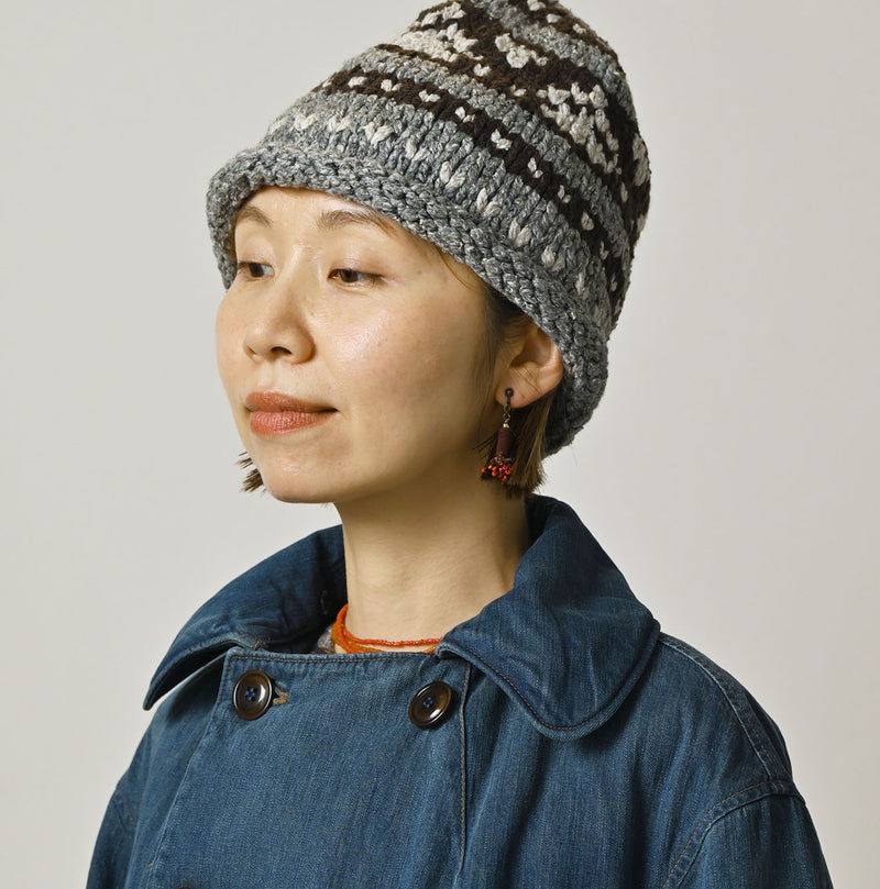 45R Light Mont Brown Denim Annie W-Blouson Distressed - Image 12