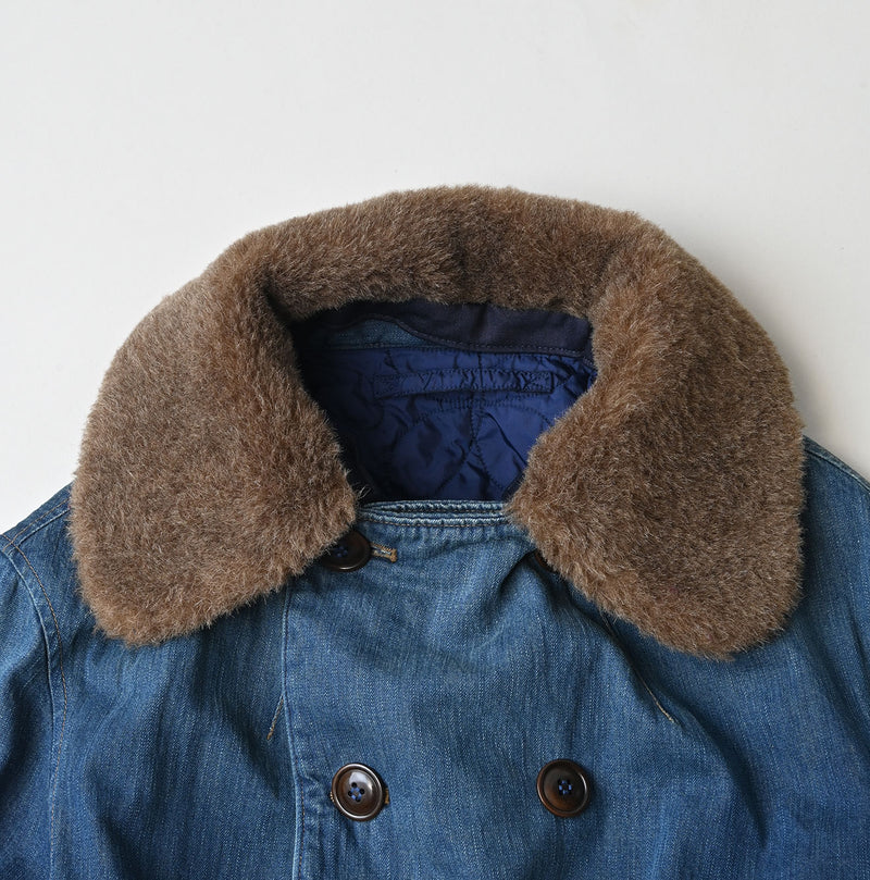 45R Light Mont Brown Denim Annie W-Blouson Distressed - Image 14