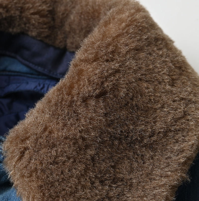 45R Light Mont Brown Denim Annie W-Blouson Distressed - Image 15