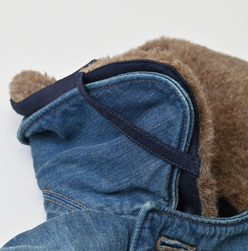 45R Light Mont Brown Denim Annie W-Blouson Distressed - Image 16