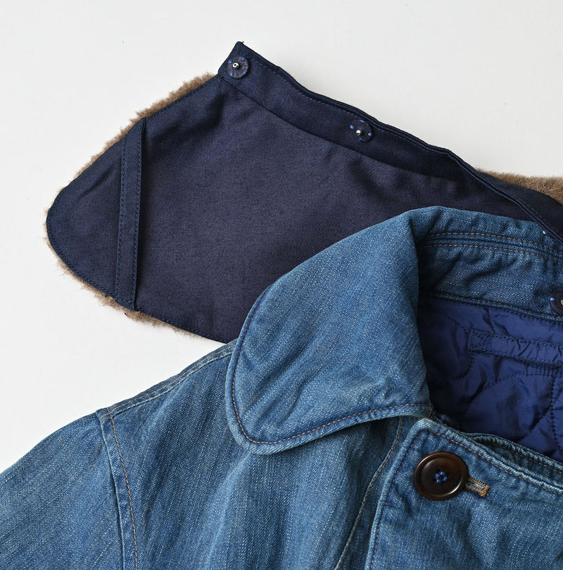 45R Light Mont Brown Denim Annie W-Blouson Distressed - Image 17