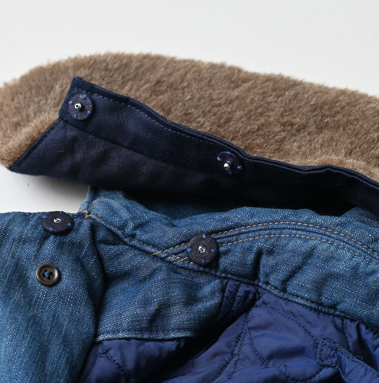 45R Light Mont Brown Denim Annie W-Blouson Distressed - Image 18