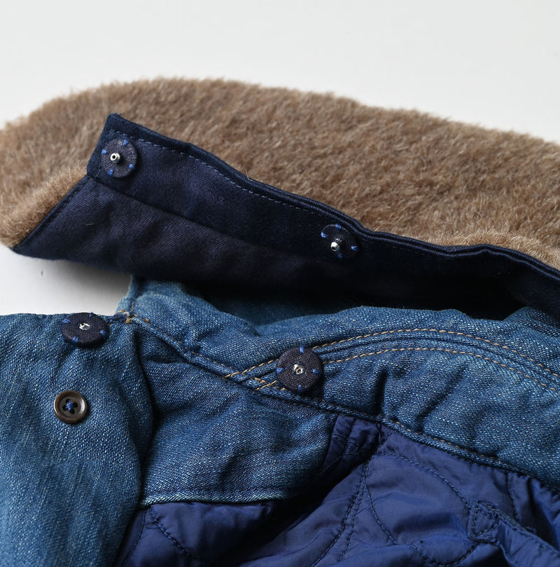 45R Light Mont Brown Denim Annie W-Blouson Distressed - Image 18
