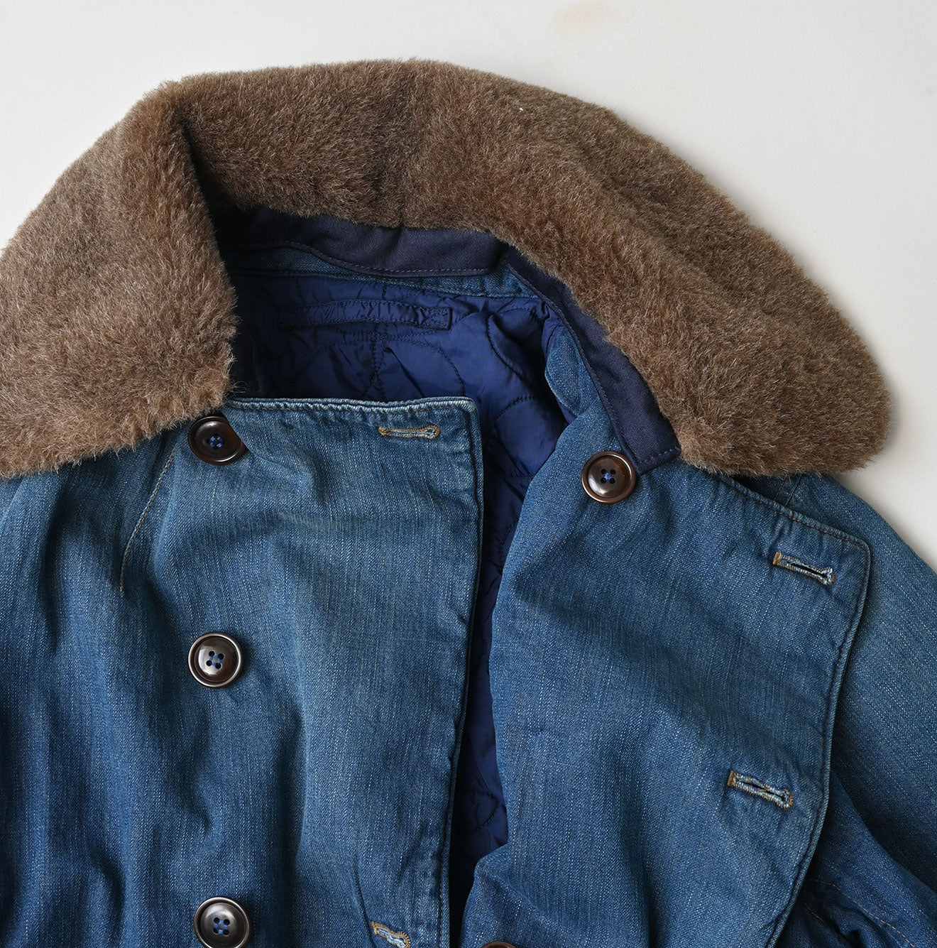 45R Light Mont Brown Denim Annie W-Blouson Distressed - Image 19
