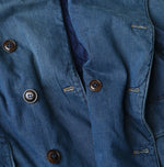 45R Light Mont Brown Denim Annie W-Blouson Distressed