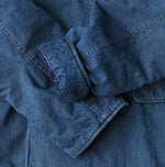 45R Light Mont Brown Denim Annie W-Blouson Distressed