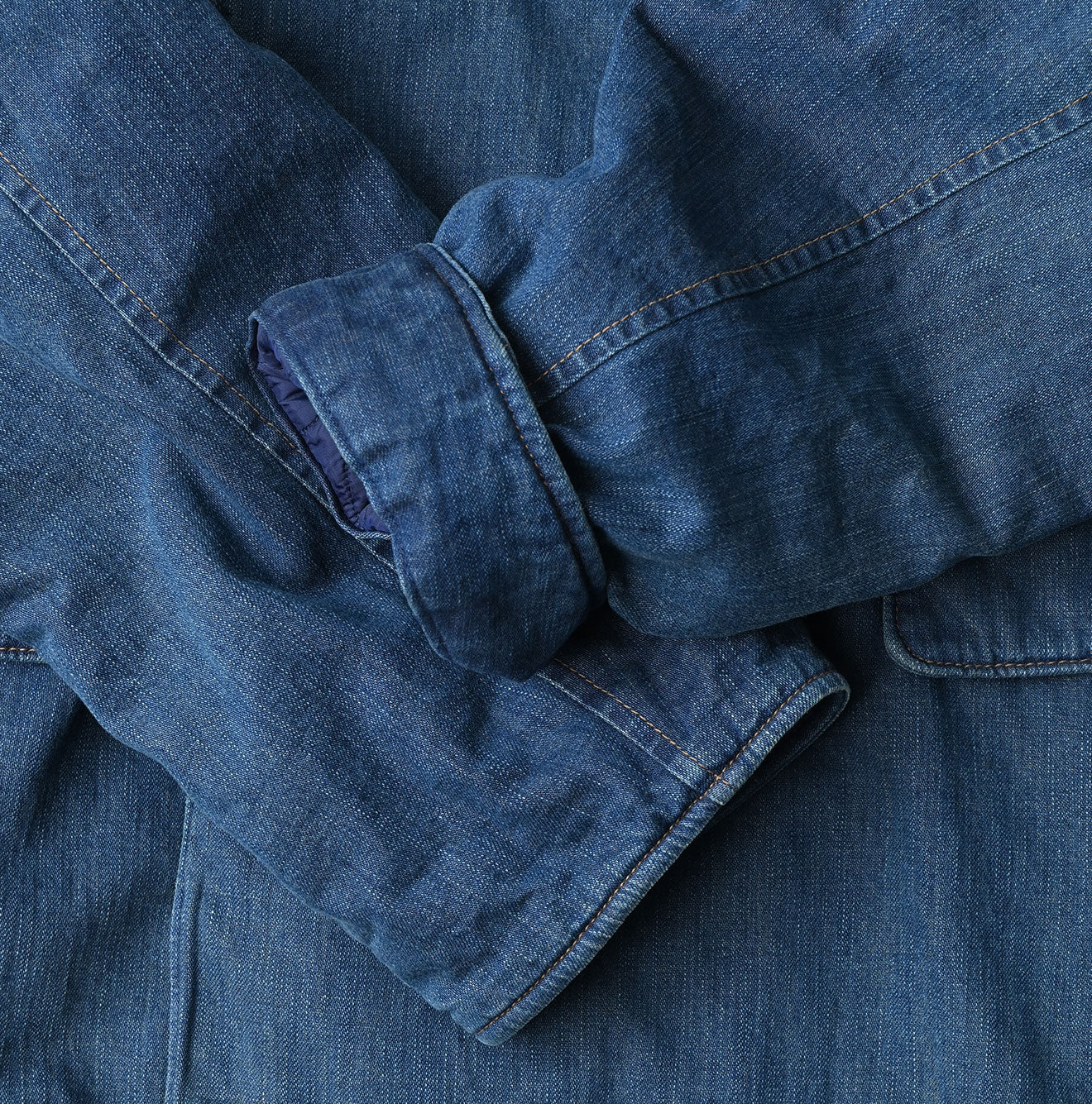 45R Light Mont Brown Denim Annie W-Blouson Distressed - Image 23