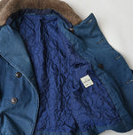45R Light Mont Brown Denim Annie W-Blouson Distressed