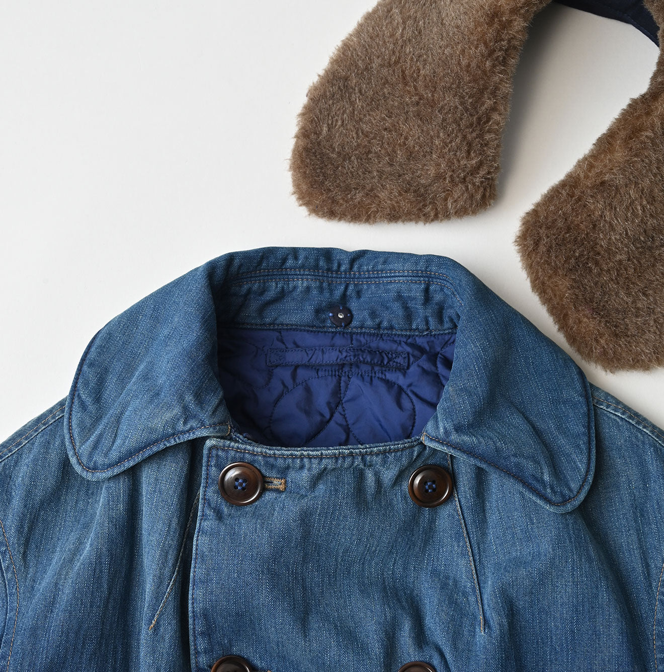 45R Light Mont Brown Denim Annie W-Blouson Distressed - Image 28