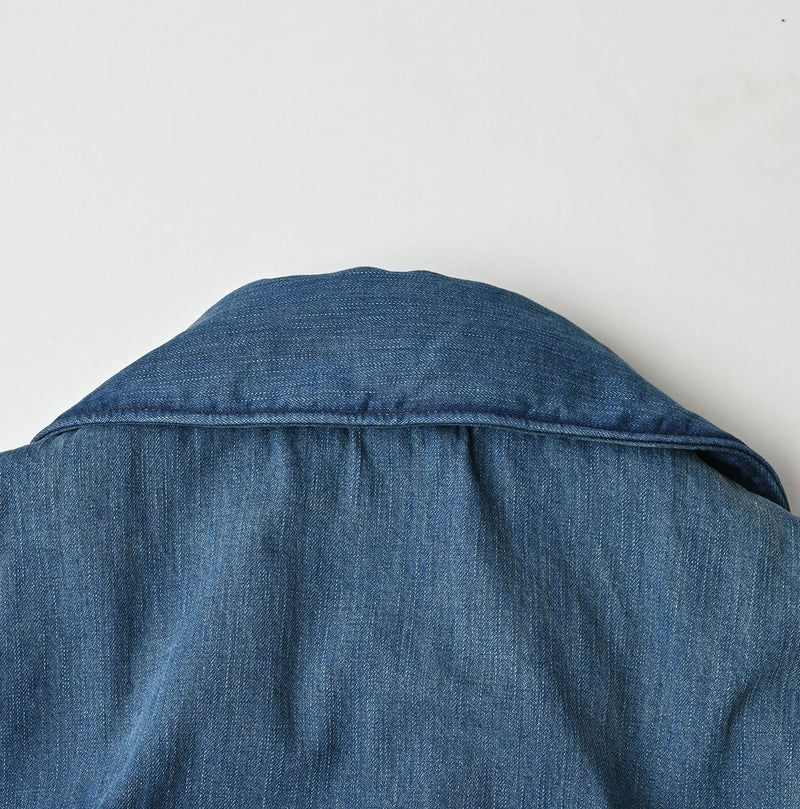 45R Light Mont Brown Denim Annie W-Blouson Distressed - Image 29
