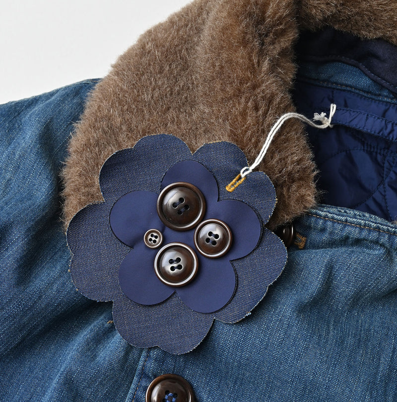 45R Light Mont Brown Denim Annie W-Blouson Distressed - Image 31