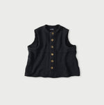 Indigo Moccasin Vest