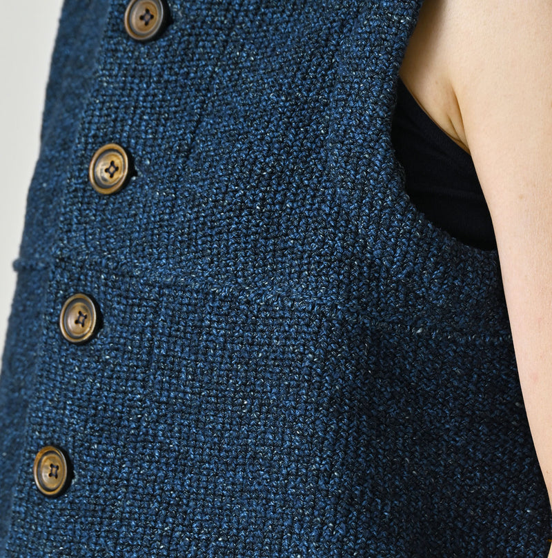 Indigo Moccasin Vest - Image 9