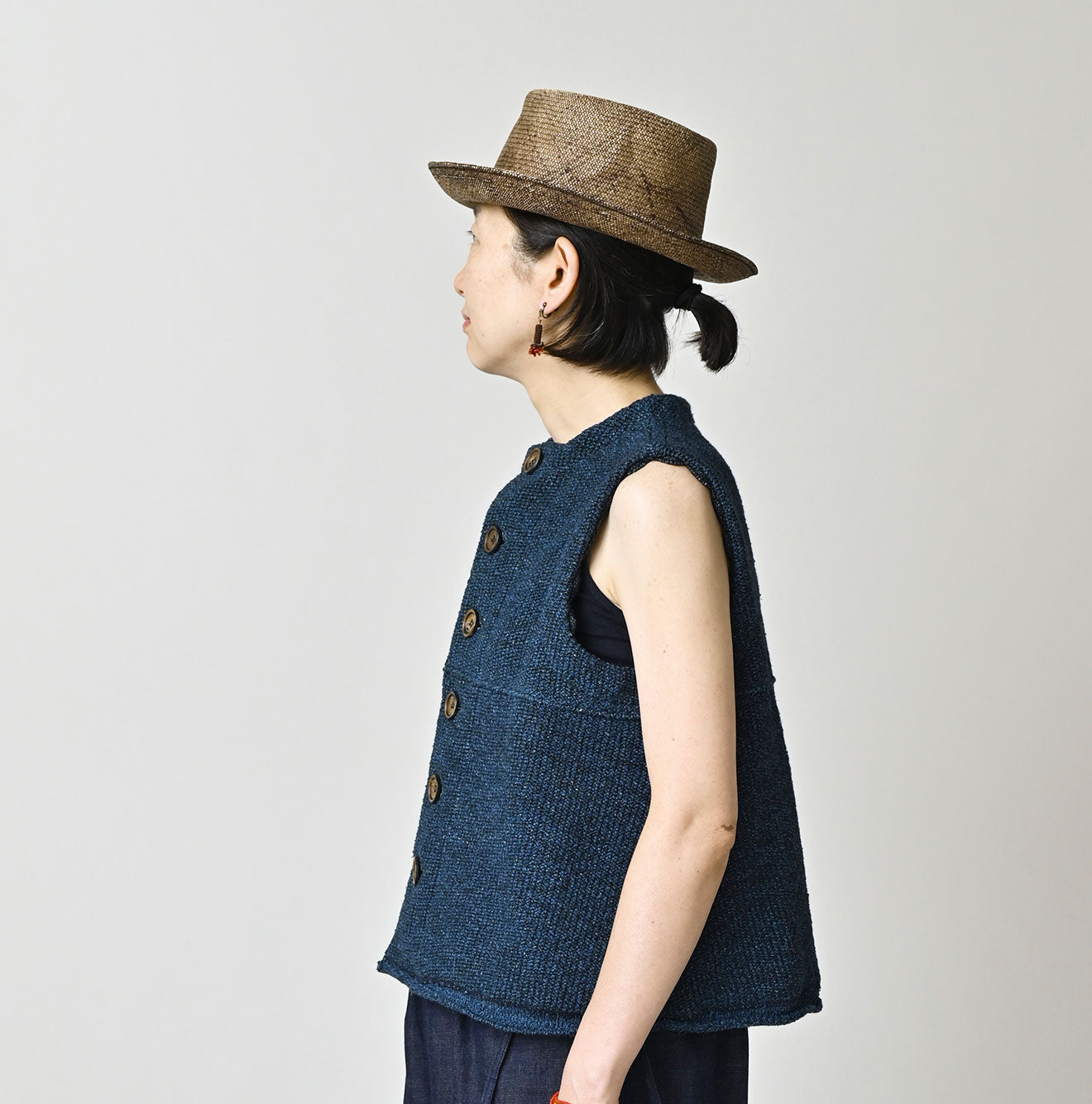 Indigo Moccasin Vest - Image 5