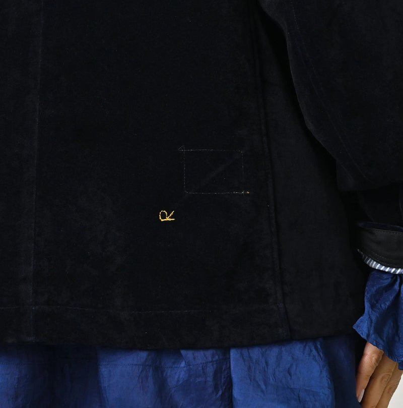 45R Indigo Velvet W Petit Coverall - Image 10