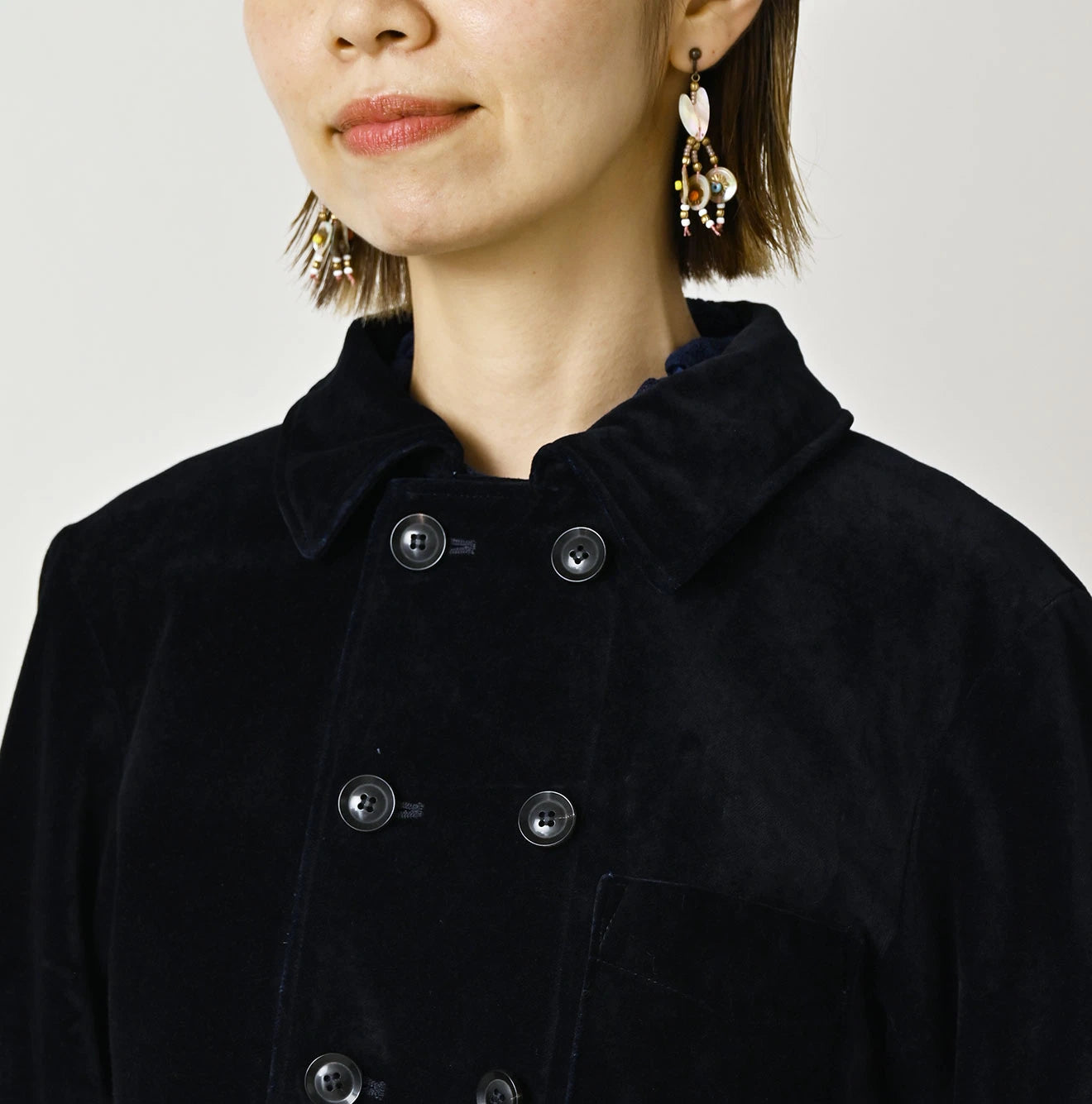 45R Indigo Velvet W Petit Coverall - Image 12