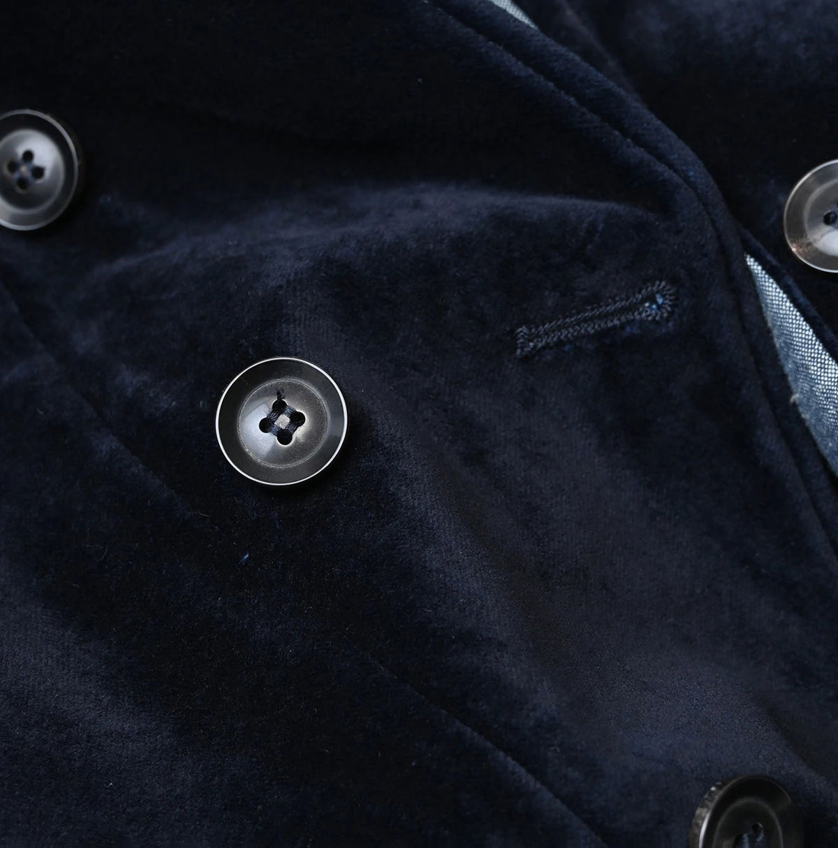 45R Indigo Velvet W Petit Coverall