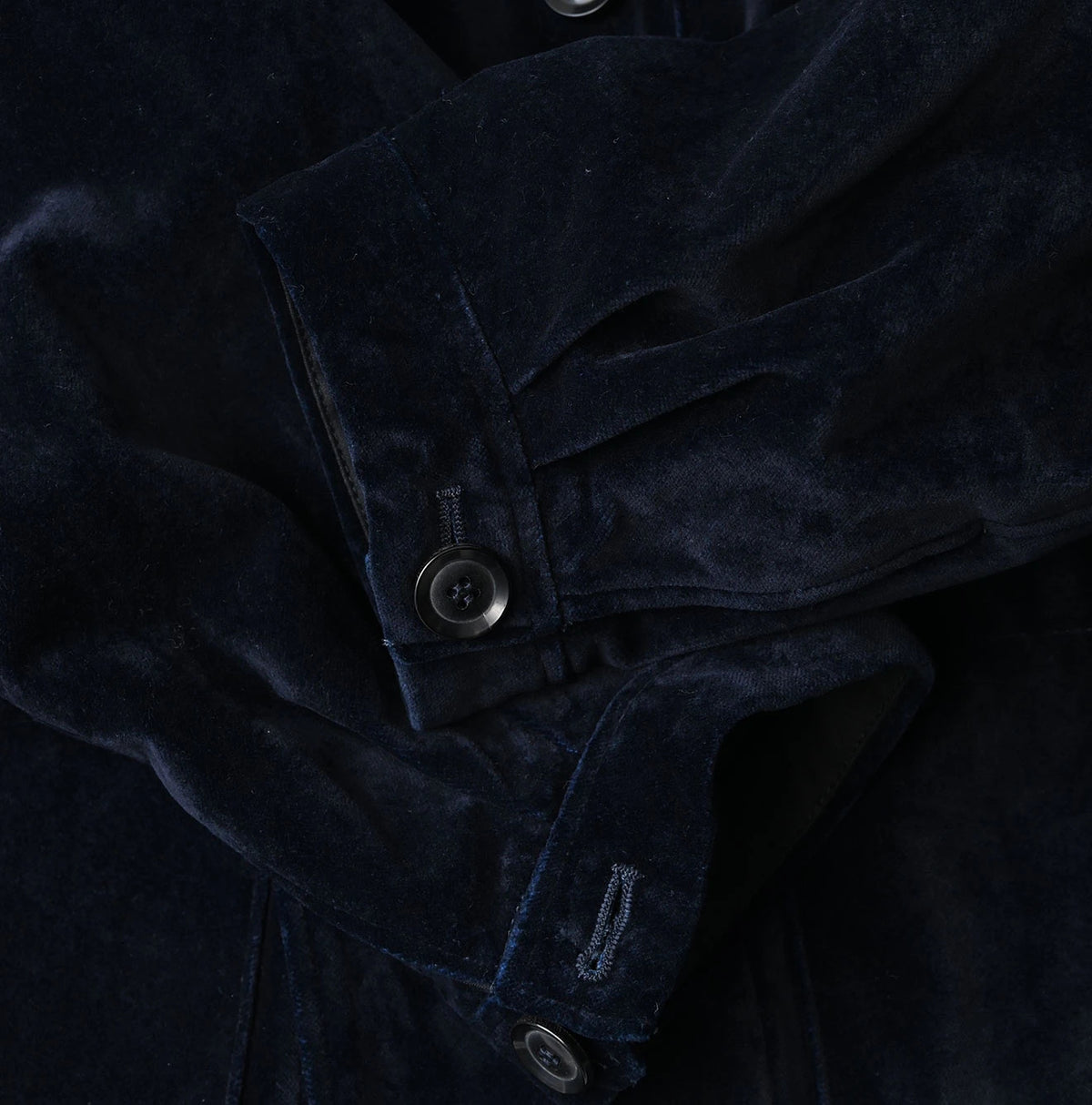 45R Indigo Velvet W Petit Coverall