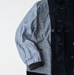 45R Indigo Velvet W Petit Coverall