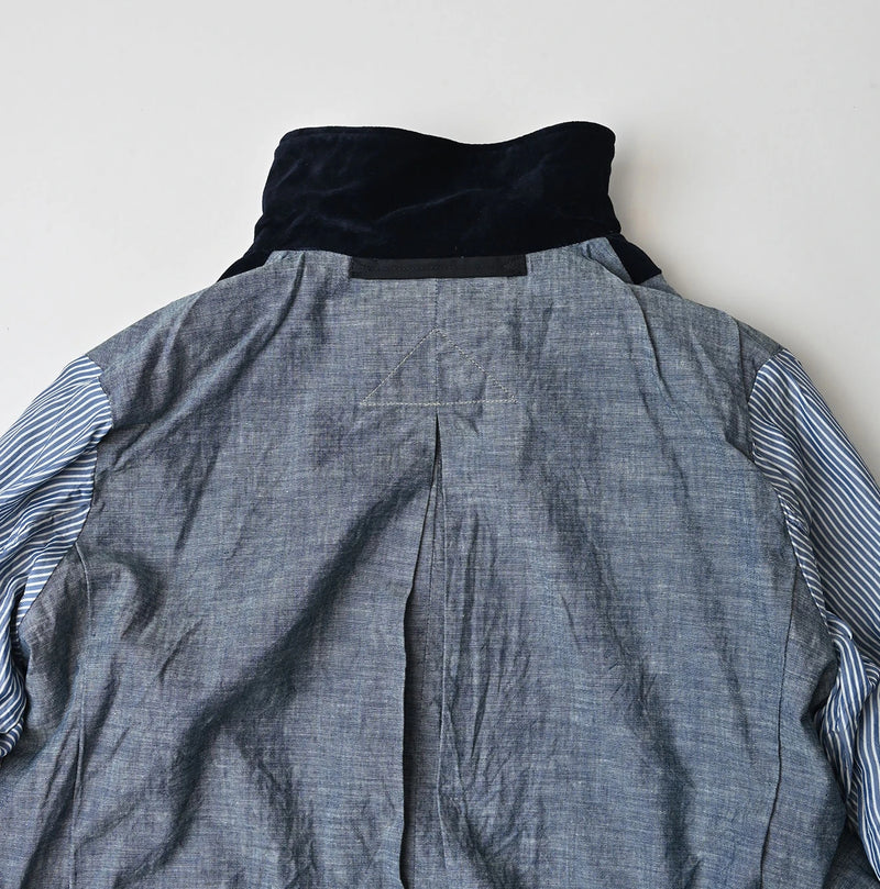 45R Indigo Velvet W Petit Coverall - Image 21
