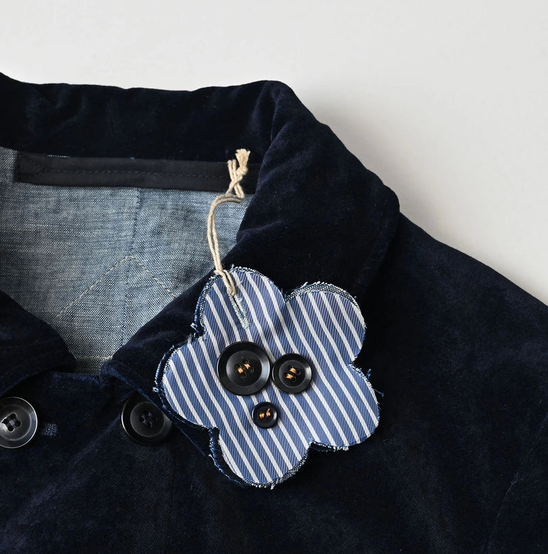 45R Indigo Velvet W Petit Coverall - Image 22