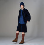 Indigo Velvet W Petit Coverall