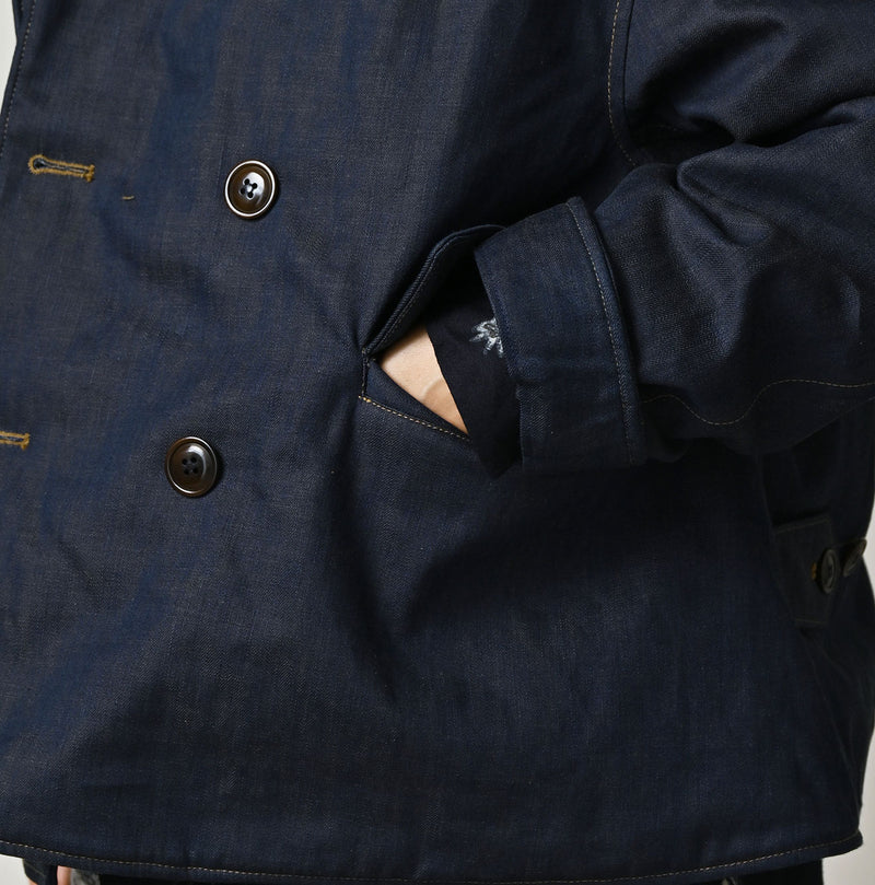 45R Light Mont Brown Denim Annie W-Blouson - Image 10