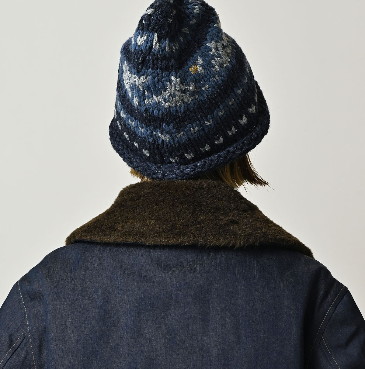 45R Light Mont Brown Denim Annie W-Blouson