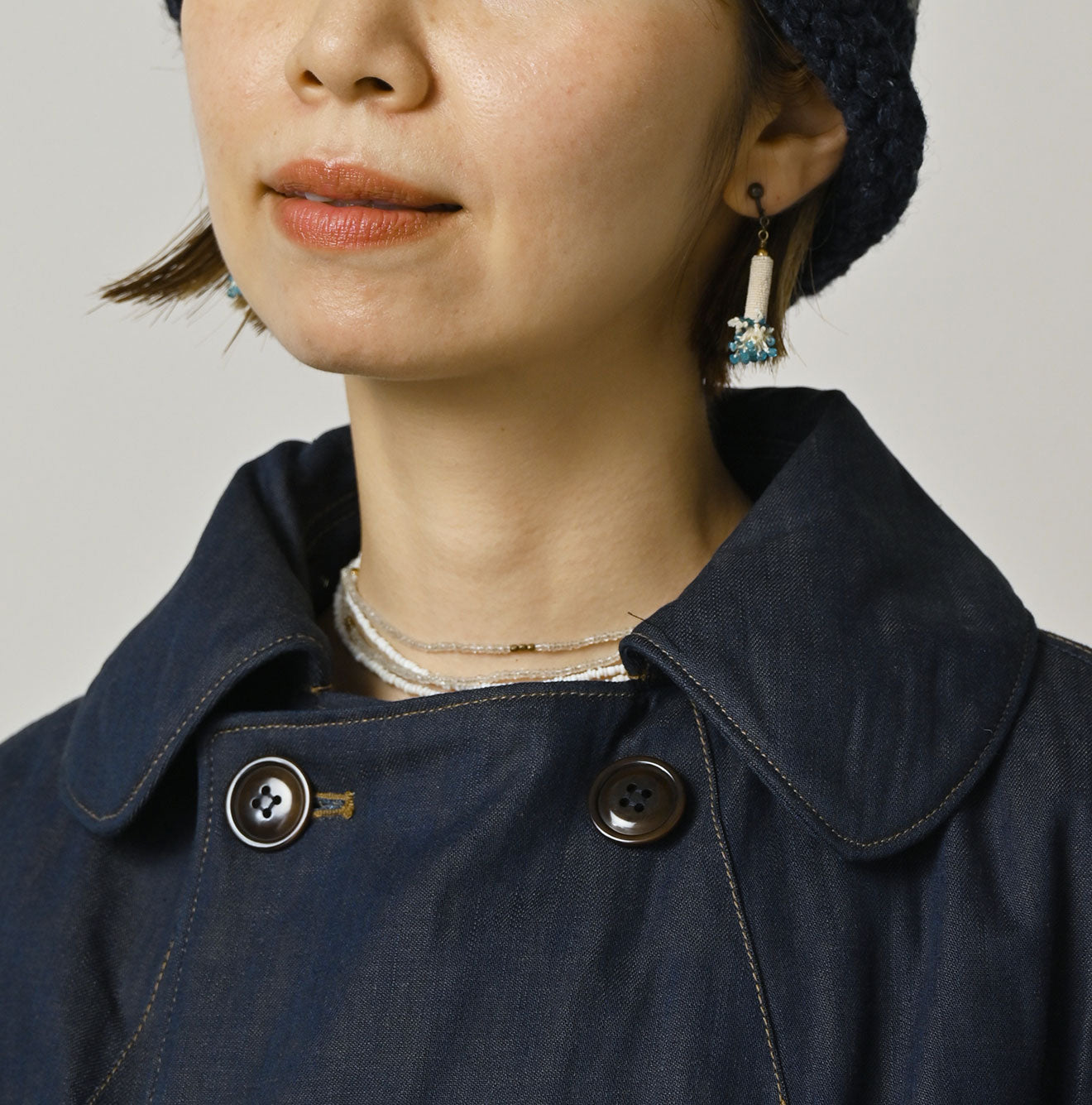 45R Light Mont Brown Denim Annie W-Blouson - Image 14