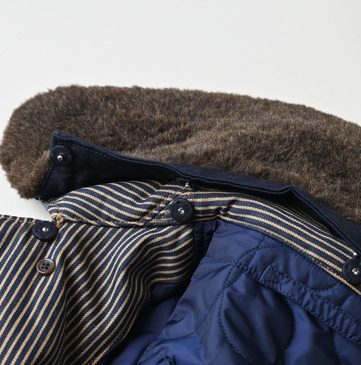 45R Light Mont Brown Denim Annie W-Blouson