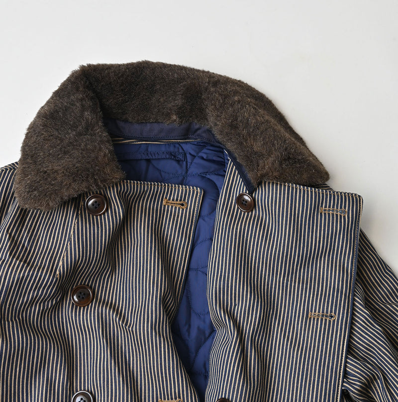 45R Light Mont Brown Denim Annie W-Blouson - Image 21