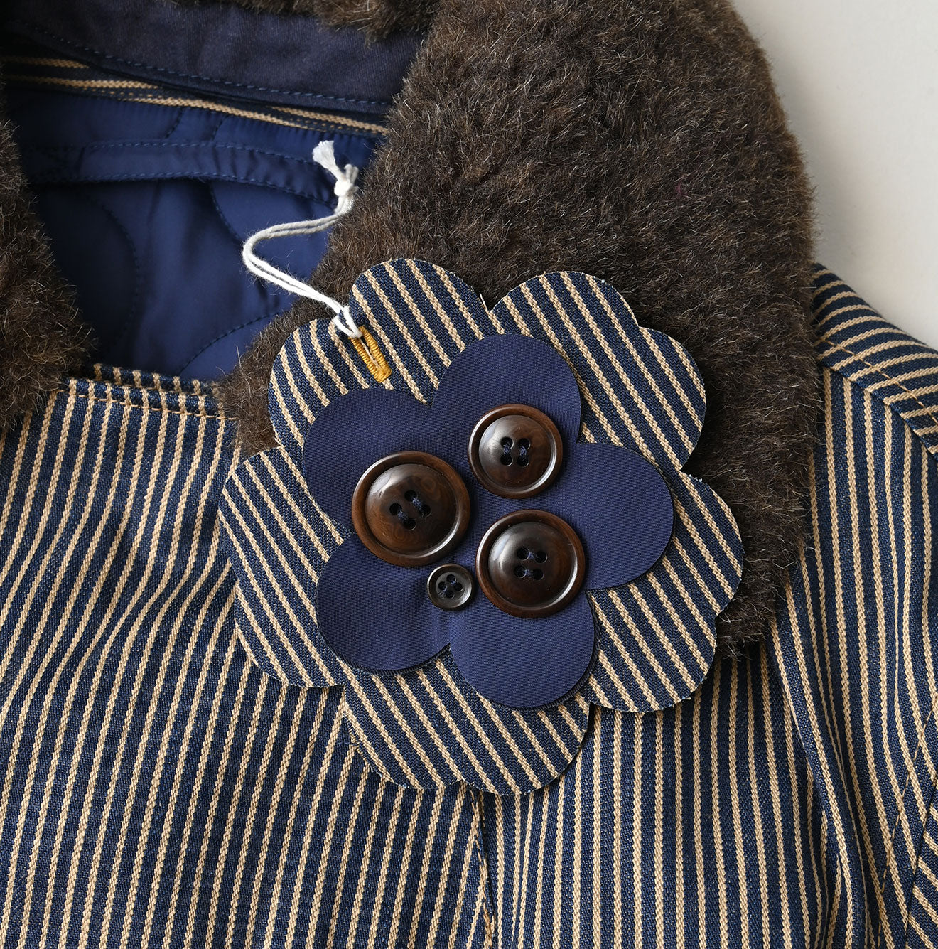 45R Light Mont Brown Denim Annie W-Blouson