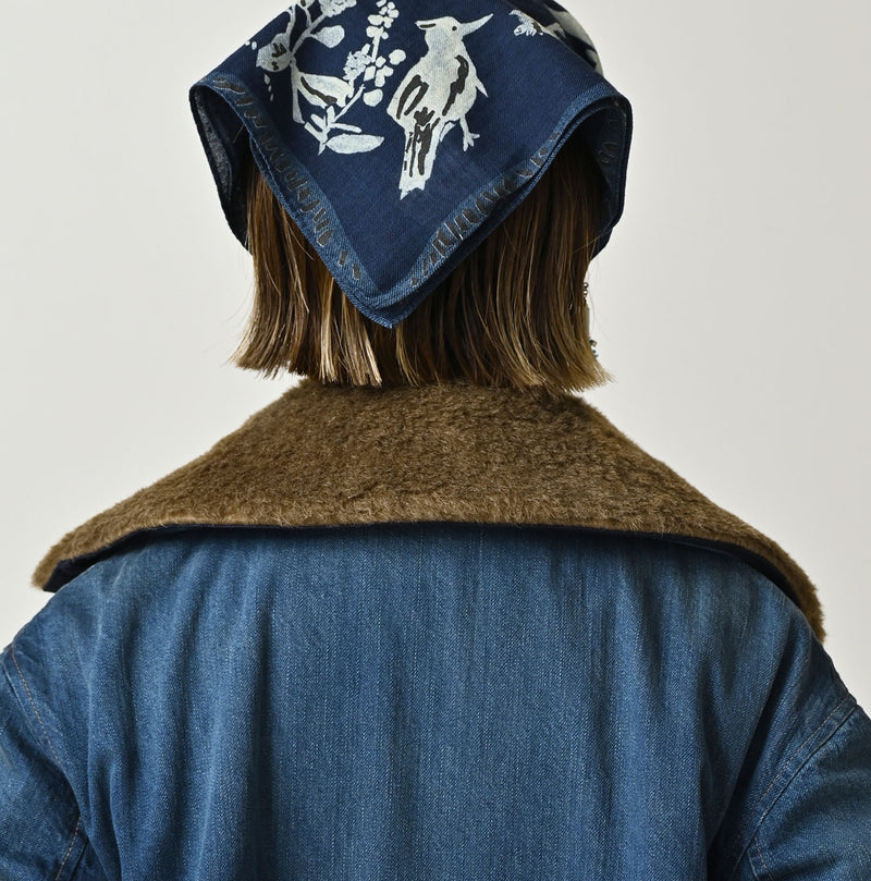 45R Mont Brown Denim Annie W-Coat Distressed - Image 7