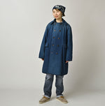 45R Mont Brown Denim Annie W-Coat Distressed