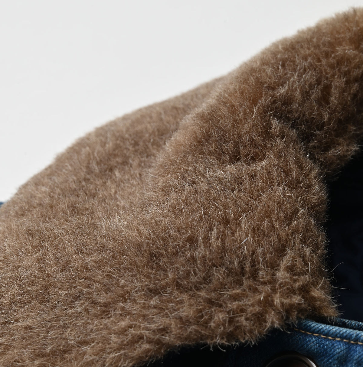 45R Mont Brown Denim Annie W-Coat Distressed