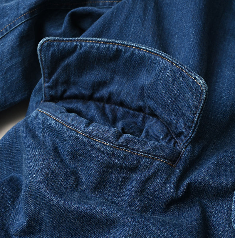 45R Mont Brown Denim Annie W-Coat Distressed - Image 20