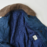 45R Mont Brown Denim Annie W-Coat Distressed