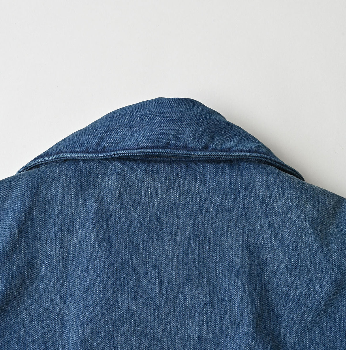45R Mont Brown Denim Annie W-Coat Distressed