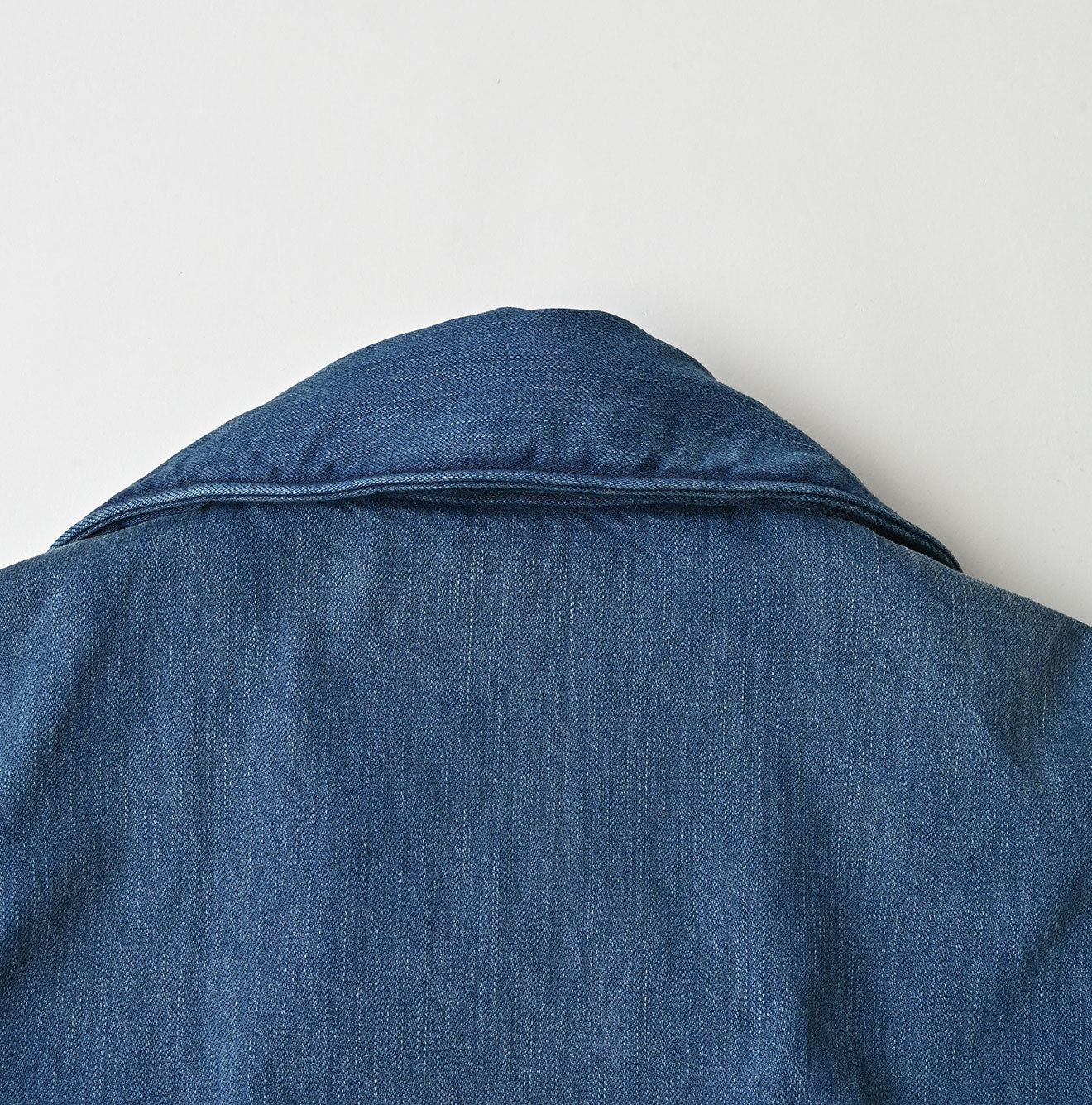 45R Mont Brown Denim Annie W-Coat Distressed