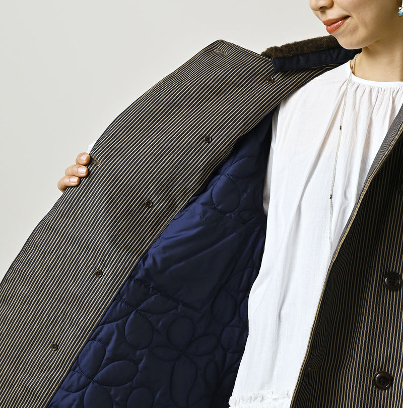 45R Mont Brown Denim Annie W-Coat - Image 13