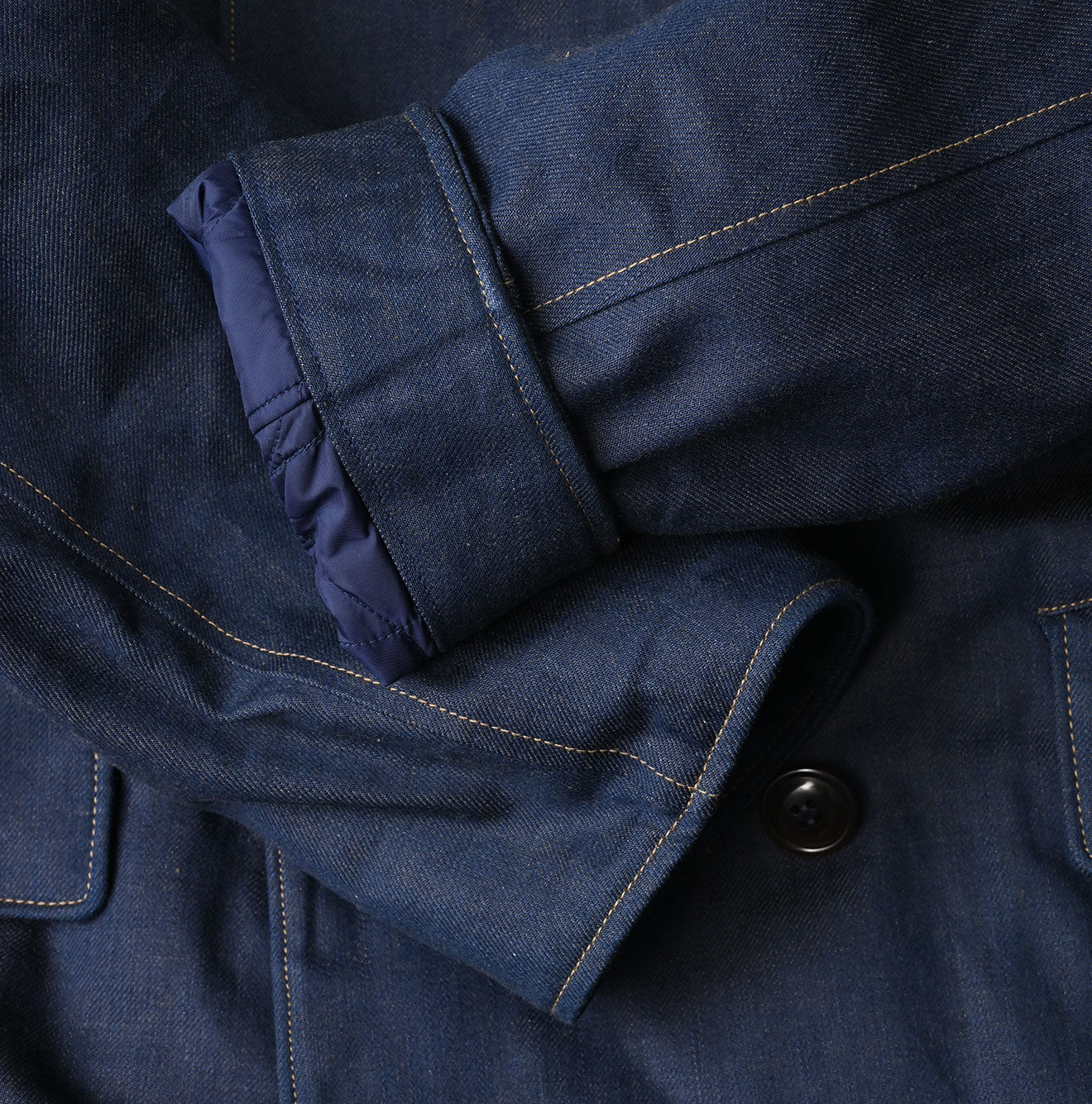 45R Mont Brown Denim Annie W-Coat - Image 23