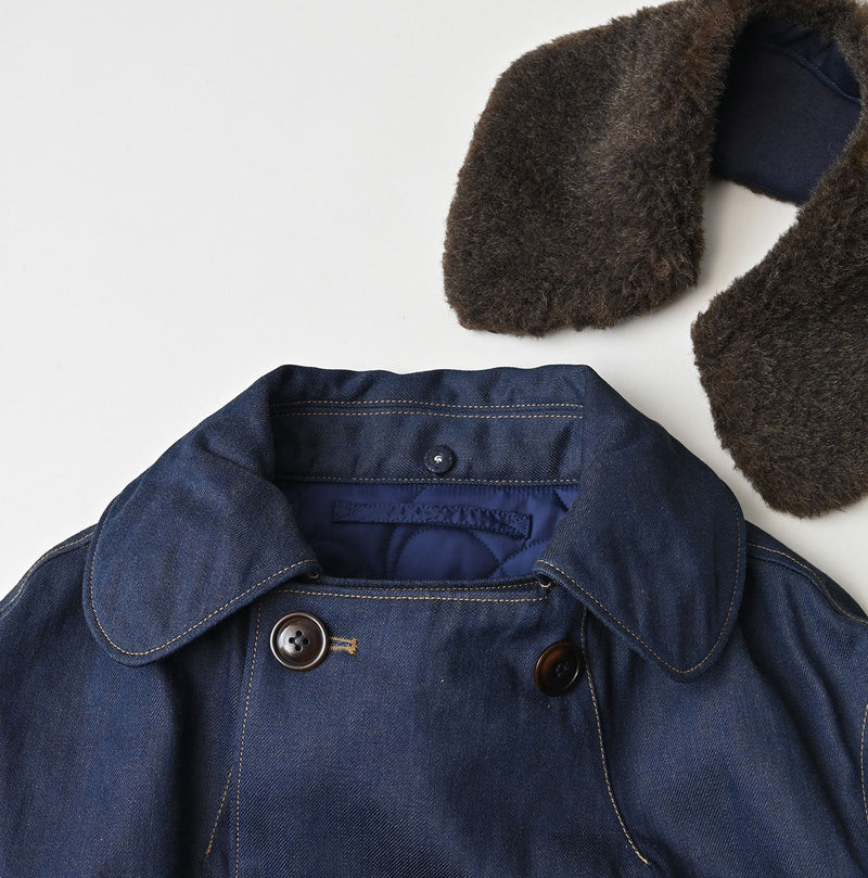 45R Mont Brown Denim Annie W-Coat - Image 28
